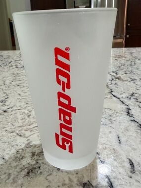 Snap-On Tools Frosted Pint Glass